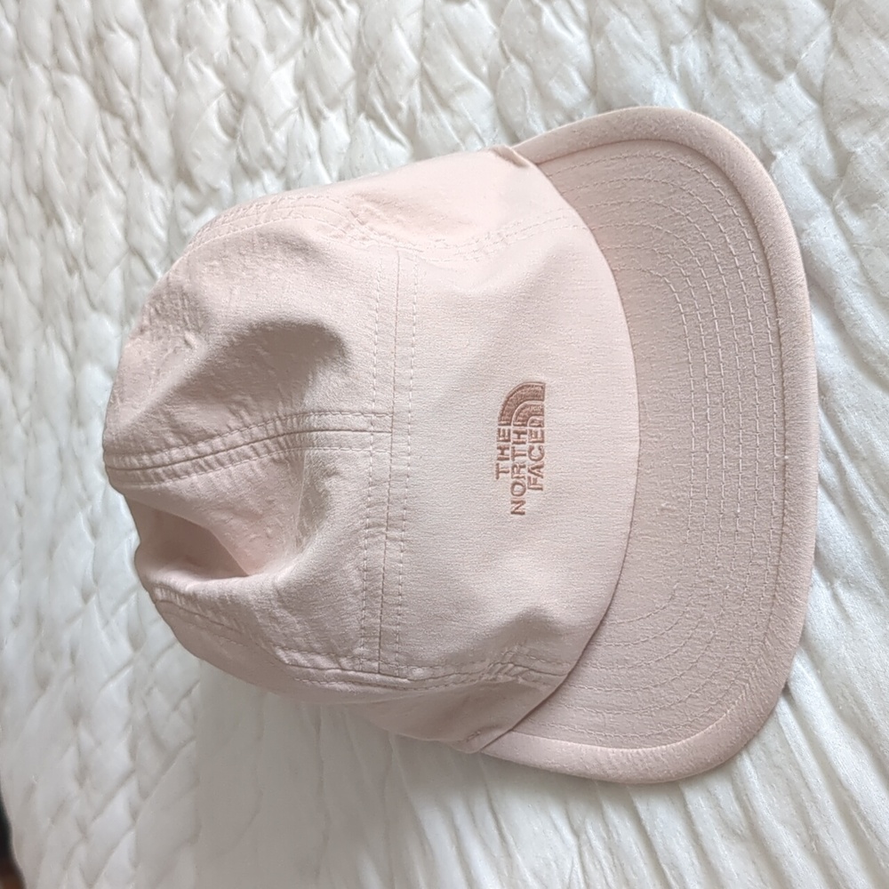 North Face Five Panel Hat Light Pink